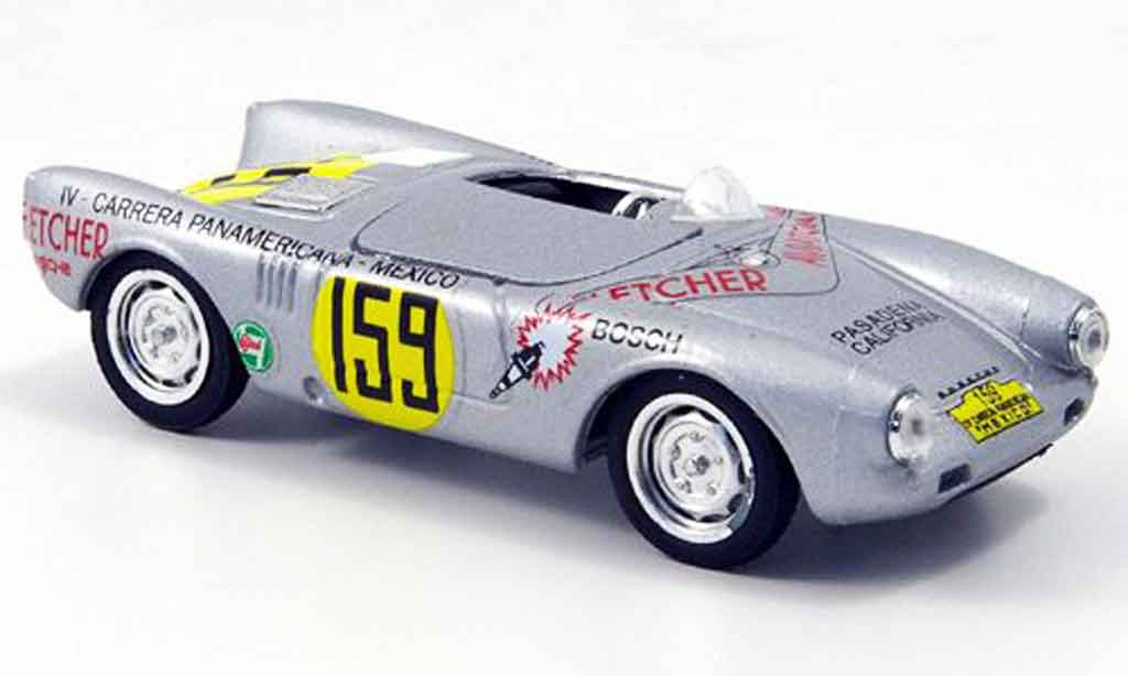 Porsche 550 1953 1/43 Brumm 1953 Spyder No.159 Carrera Mexico modelauto