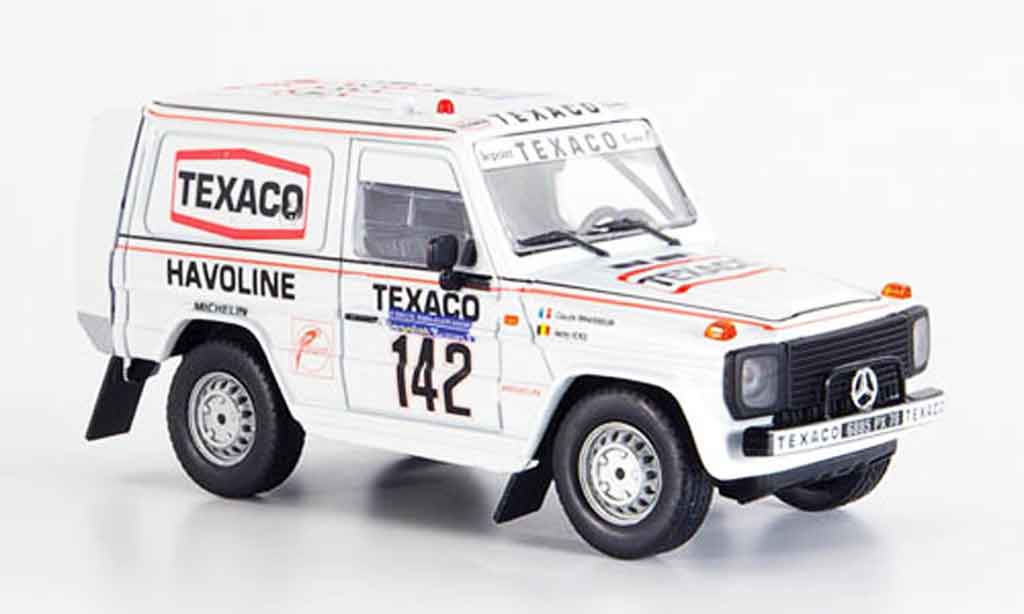 Mercedes 280 1983 1/43 Norev 1983 GE No.142 Ickx Brasseur Rally Dakar 1983 modelauto