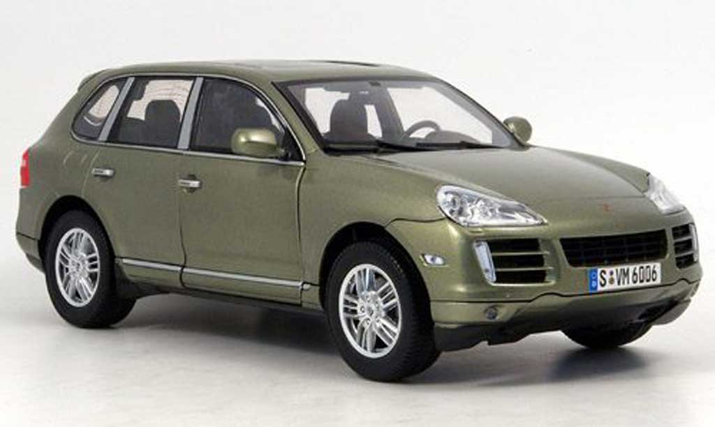 Porsche Cayenne S 1/18 Norev S grun 2007 modelauto