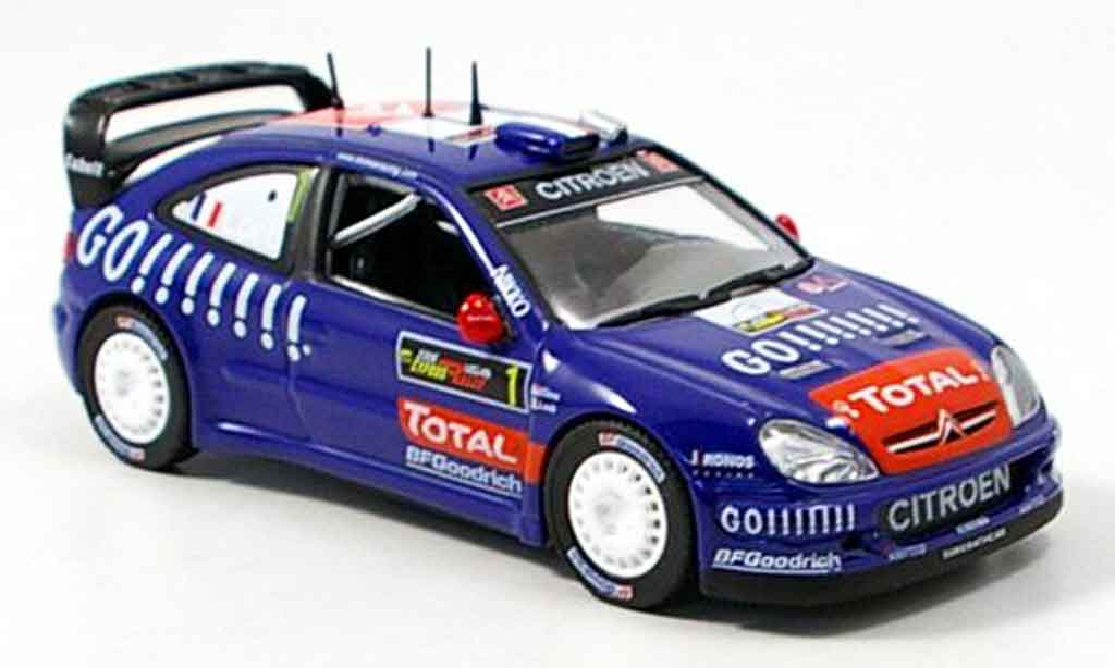 Citroen Xsara WRC 2006 1/43 Norev WRC 2006 champion du monde loeb modelauto