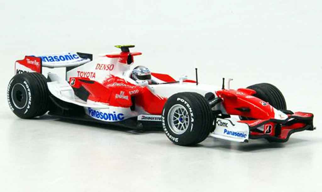 Toyota F1 1/43 Minichamps tf 107 panasonic trulli 2007 modelauto