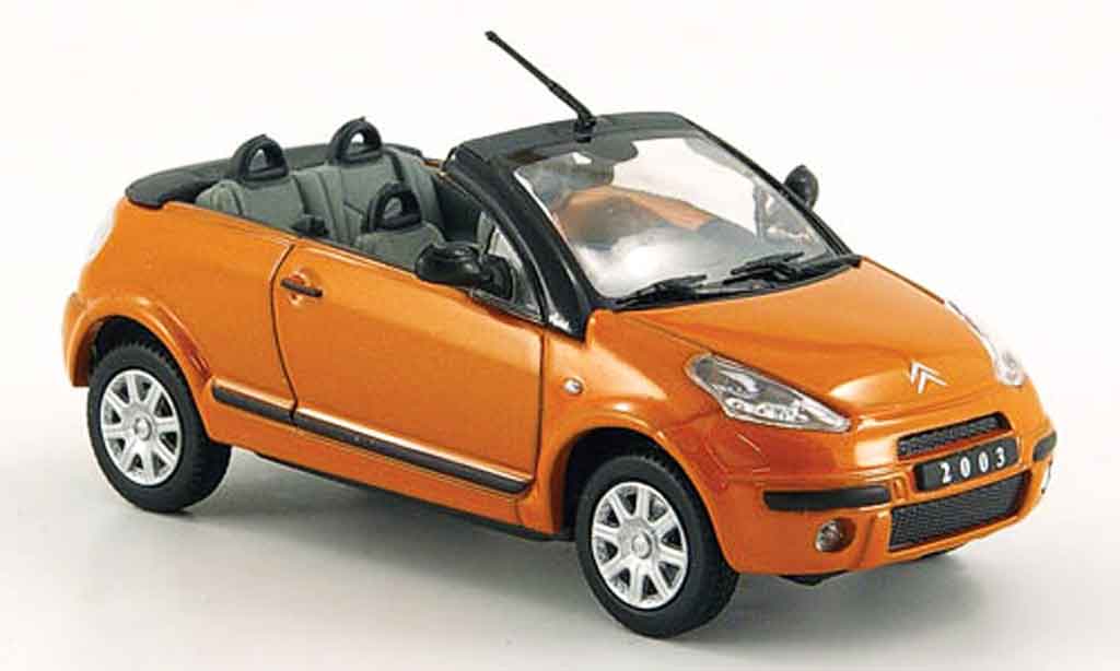 Citroen C3 1/43 Eagle pluriel oranje 2003 modelauto