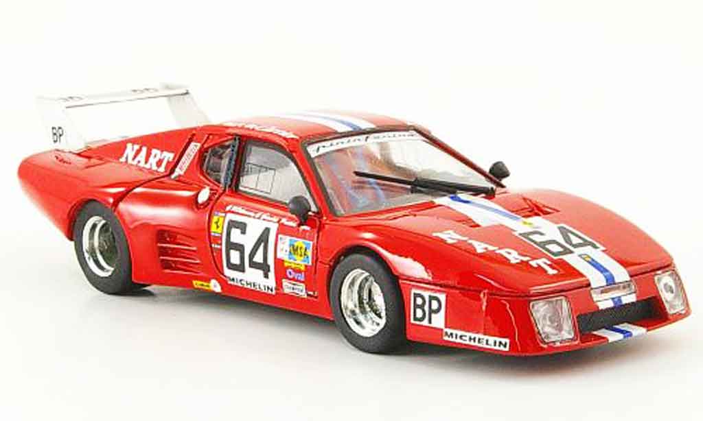 Ferrari 512 BB LM 1/43 Brumm BB LM no.64 24h le mans 1979 modelauto