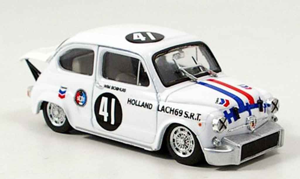 Fiat Abarth 1000 1/43 Brumm No.41 Boshuis Zandvoort 1969 modelauto