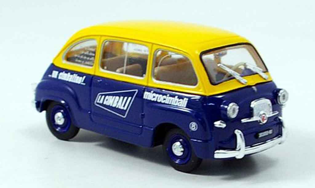 Fiat 600 1/43 Brumm Multipla Microcimbali 1960 modelauto