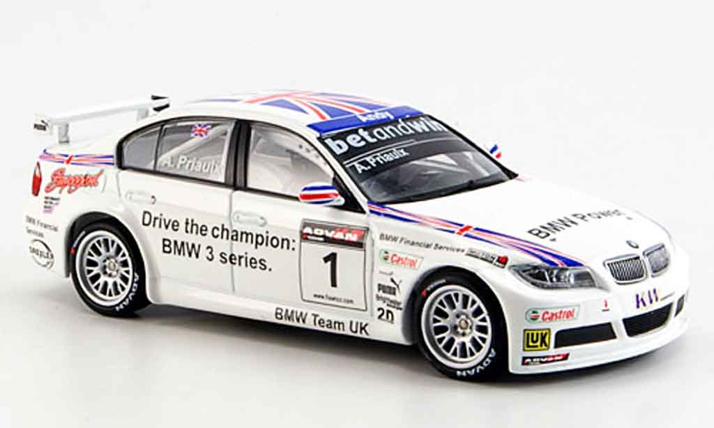 Bmw 320 E90 1/43 Minichamps E90 si 3er WTCC Priaulx 2006 modelauto