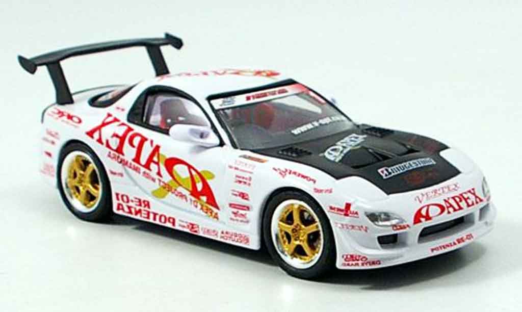 Mazda RX7 2003 1/43 Aoshima 2003 D1 Project FD3S Apex modelauto