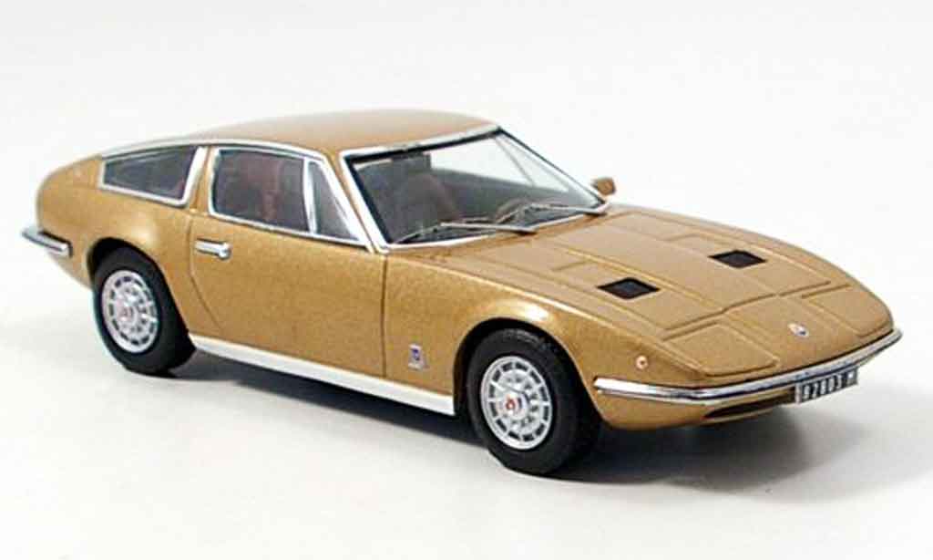 Maserati Indy 1/43 IXO beige 1971 modelauto