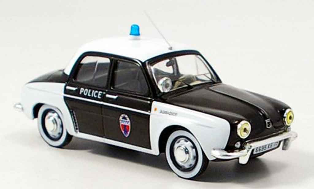 Renault Dauphine 1/43 IXO politie paris 1962 modelauto