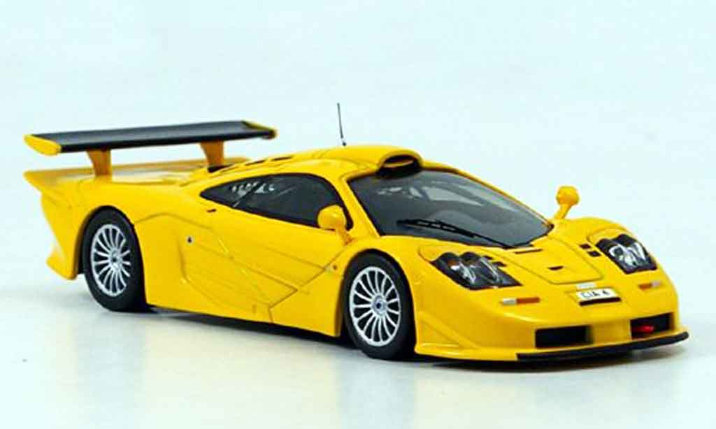 McLaren F1 1/43 IXO GTR long Tail oranje 1996 modelauto