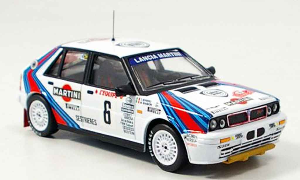 Lancia Delta HF Integrale 1/43 IXO HF Integrale no.6 sieger rallye monte carlo 1987 modelauto