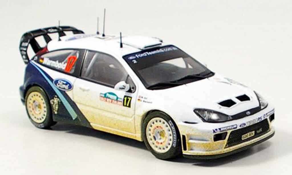 Ford Focus RS WRC 1/43 IXO RS WRC No.17 Warmbold Orr Rally Neuseeland 2005 modelauto