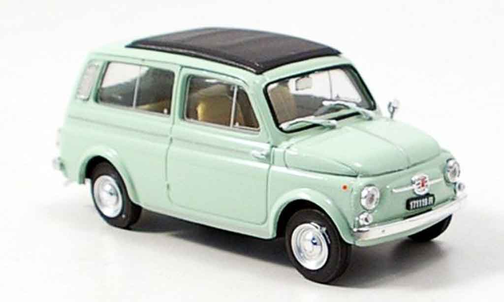 Fiat 500 1/43 Brumm Giardiniera grun 1960 modelauto