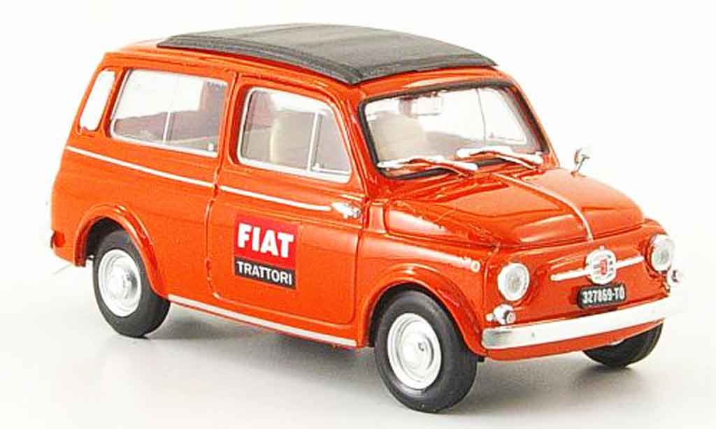Fiat 500 1/43 Brumm Giardiniera Trattori 1960 modelauto