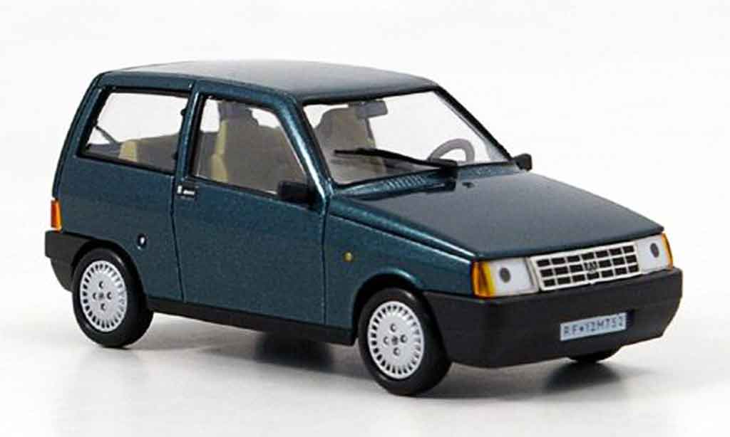 Autobianchi Y10 1/43 Edison turkis modelauto