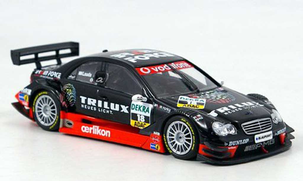Mercedes Classe C DTM 1/43 Minichamps DTM No.18 Mucke Motorsport Saison 2007 modelauto