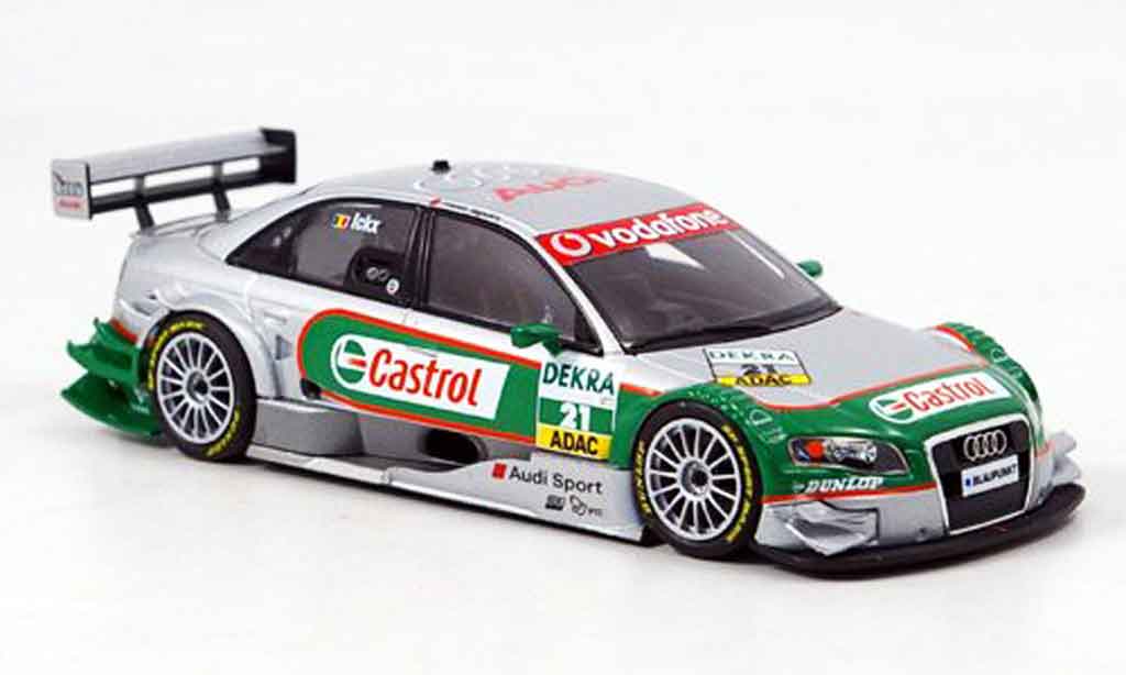 Audi A4 DTM 1/43 Minichamps DTM Castrol Ickxl 2007 modelauto