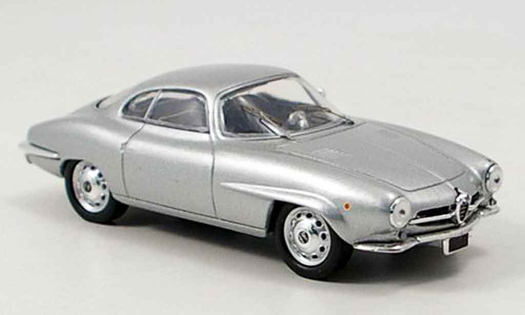 Alfa Romeo Giulietta Sprint 1/43 M4 Sprint speciale grijs metallic 1959 modelauto
