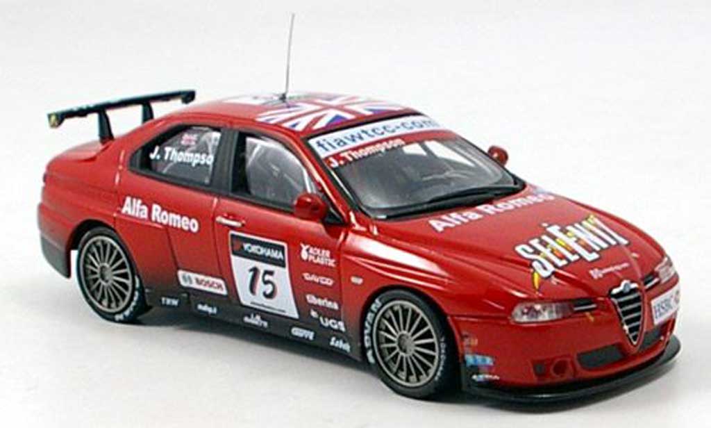 Alfa Romeo 156 GTA WTCC 1/43 M4 GTA WTCC No. 15 J. Thompson WTCC 2007 modelauto