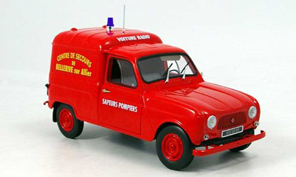 Renault 4 F4 1/18 Norev F pompier frankreich 1965 modelauto