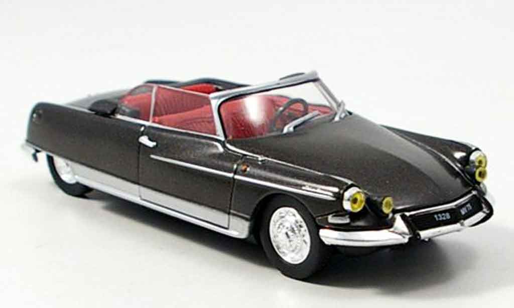 Citroen DS 21 1/43 Norev 21 cabriolet palm beach grijs 1966 modelauto