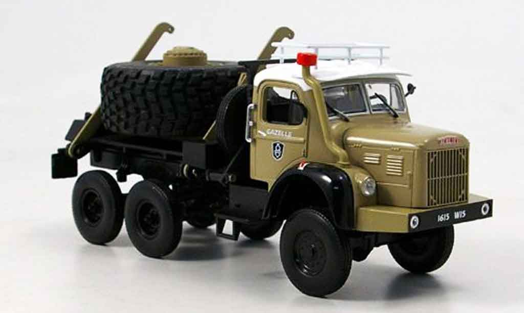 Berliet GBC 1/43 Norev 8 6x6 Porte Roue de Secours 1959 modelauto