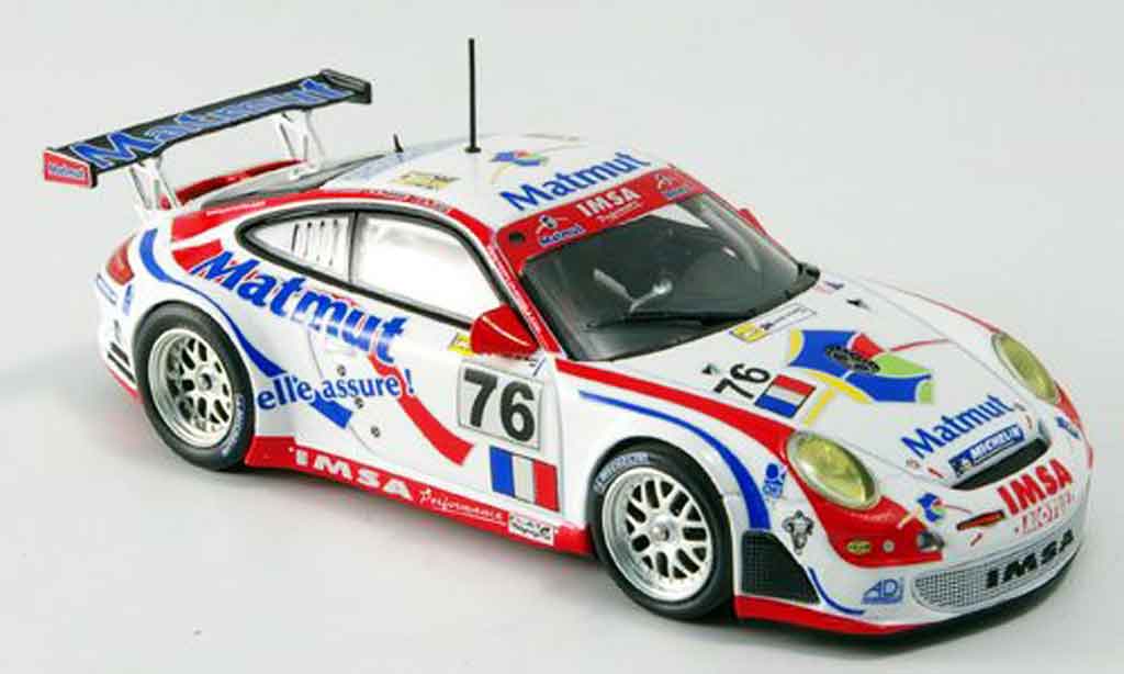 Porsche 997 GT3 RSR 1/43 Minichamps GT3 RSR 2007 IMSA Le Mans modelauto