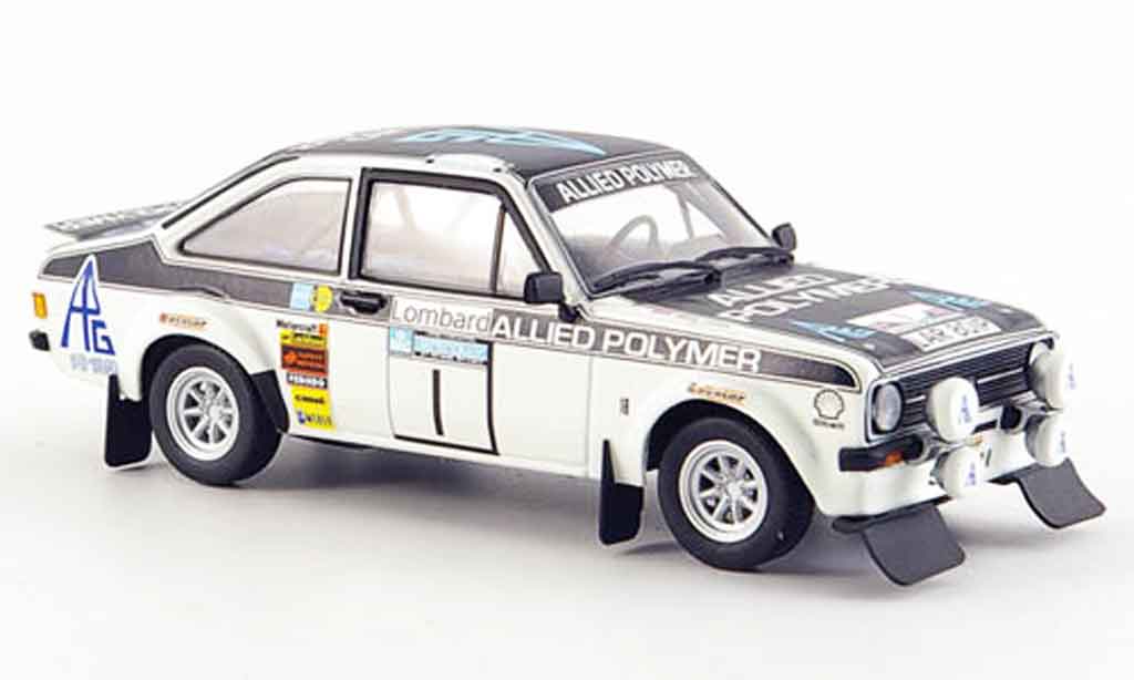Ford Escort RS 1800 1/43 Minichamps RS 1800 Sieger RAC Rally 1975 MK2 modelauto