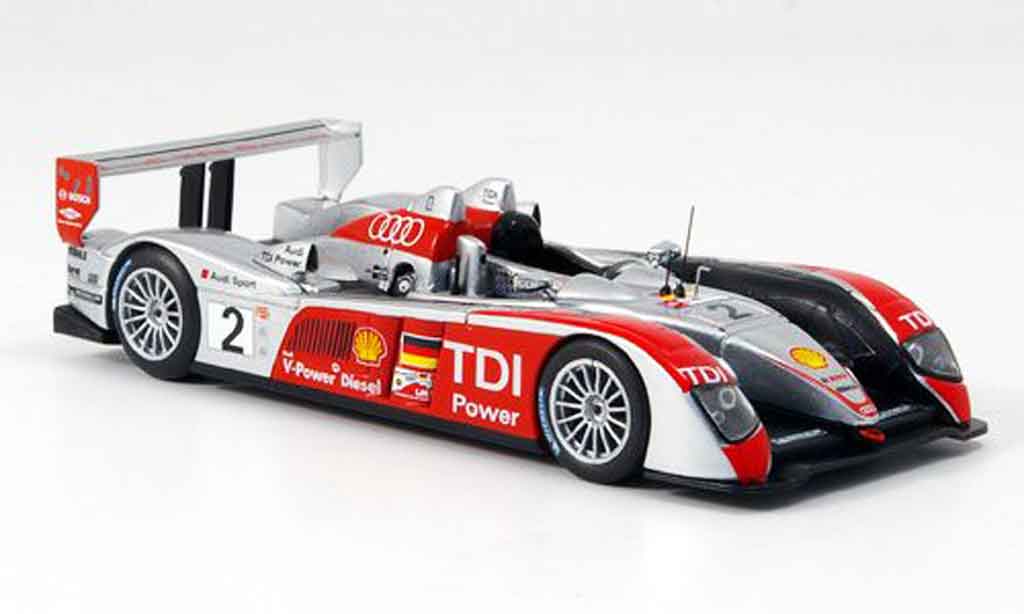 Audi R10 2007 1/43 IXO 2007 No.2 Le Mans 2007 modelauto