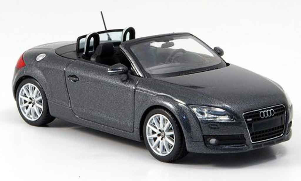 Audi TT Roadster 1/43 Minichamps Roadster grijs 2007 modelauto