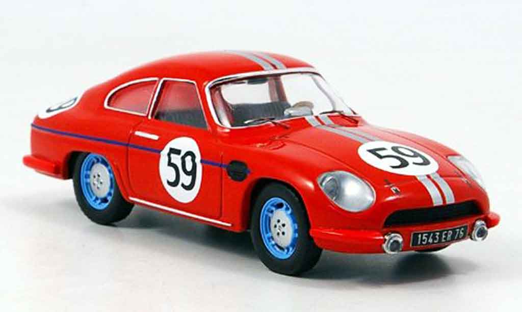 Panhard DB HBR 1959 1/43 IXO 1959 4 No.59 Faucher Laffargue Le Mans modelauto