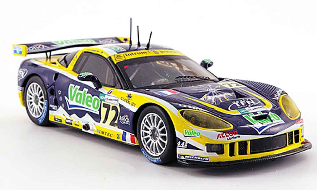 Chevrolet Corvette C6 1/43 Spark C6 R No.72 Valeo 24h Le Mans 2007 modelauto