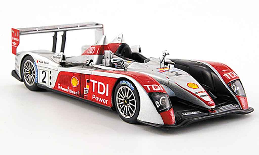 Audi R10 2007 1/43 Spark 2007 TDI Sport No.2 24h Le Mans modelauto