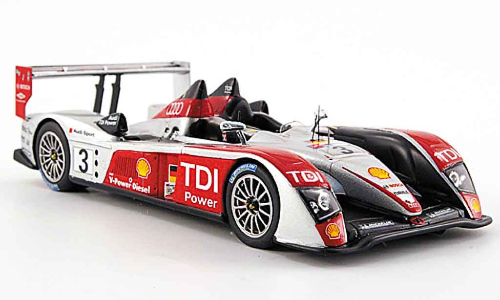 Audi R10 2007 1/43 Spark 2007 TDI Sport No.3 24h Le Mans modelauto