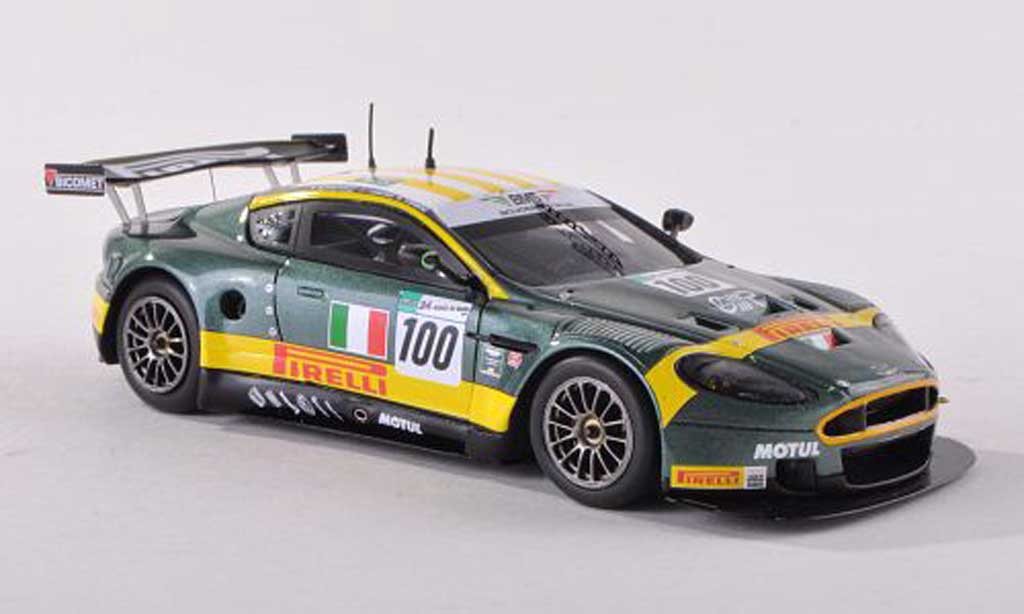 Aston Martin DBR9 1/43 Spark AMR BMS No.100 24h Le Mans 2007 Babini/Davies/Malucelli modelauto