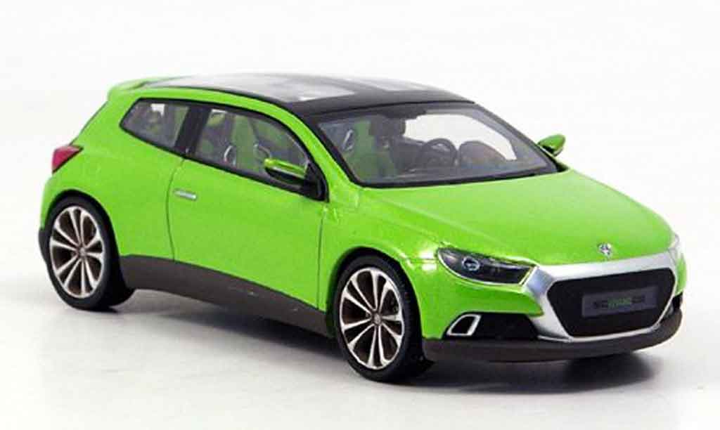 Volkswagen Scirocco 1/43 Norev iroc grun (1. scirocco iii studie) 2006 modelauto