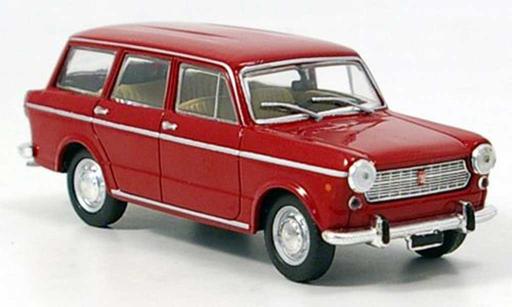 Fiat 1100 1/43 Starline R Familiare rood 1966 modelauto