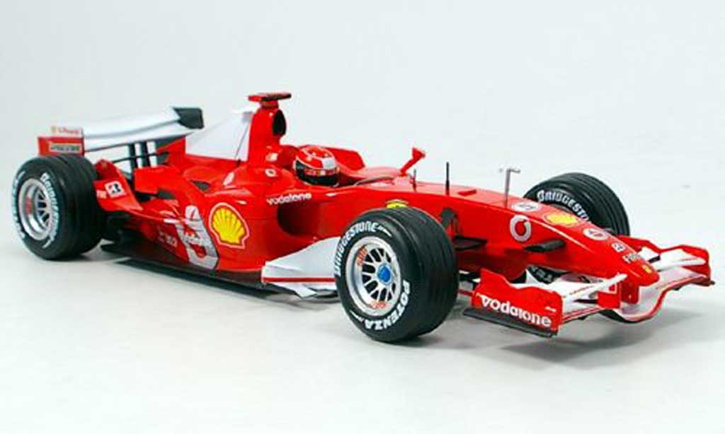 Ferrari F1 F2006 1/18 Hot Wheels F2006 248 f1 m.schumacher canada 2006 modelauto