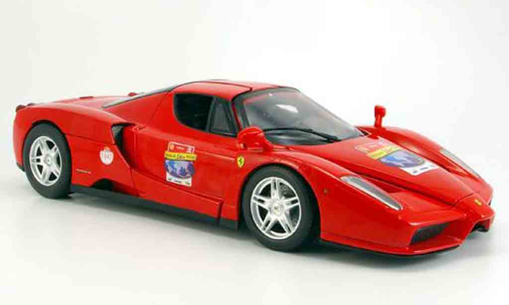 Ferrari Enzo 1/18 Hot Wheels rood 60th anniversary modelauto