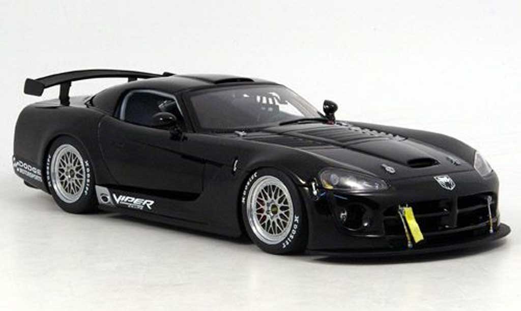 Dodge Viper Competition 1/18 Autoart Competition car plain body zwart 2004 modelauto
