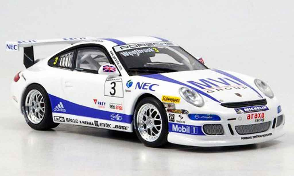 Porsche 997 GT3 CUP 1/43 Minichamps GT3 Cup 2007 Araxa Racing modelauto