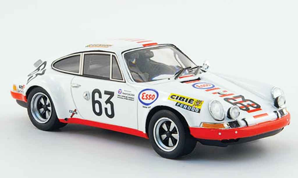 Porsche 911 1/43 Spark S No.63 Le Mans 1971 modelauto