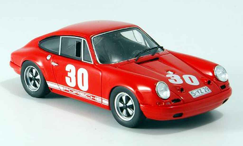 Porsche 911 1/43 Spark R No.30 Mugello 1967 modelauto