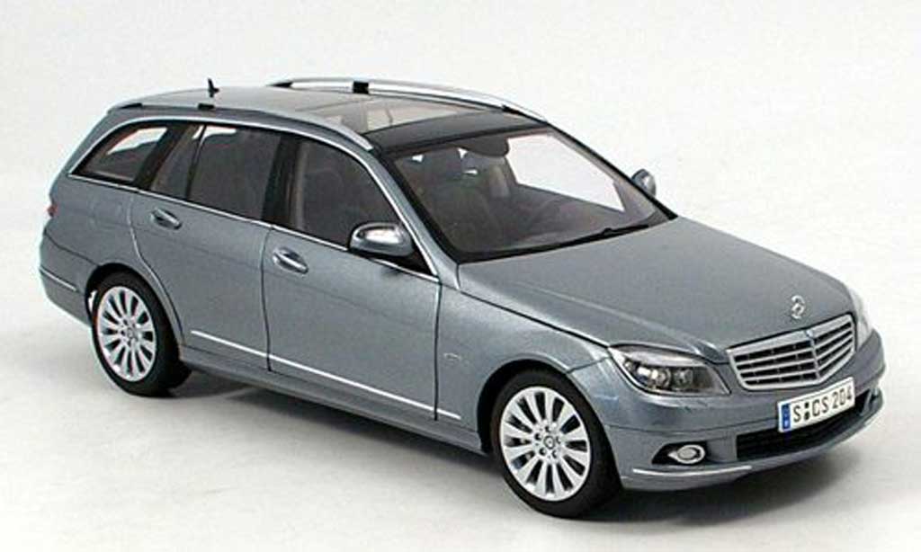 Mercedes Classe C 1/18 Autoart elegance t-modell grijs modelauto