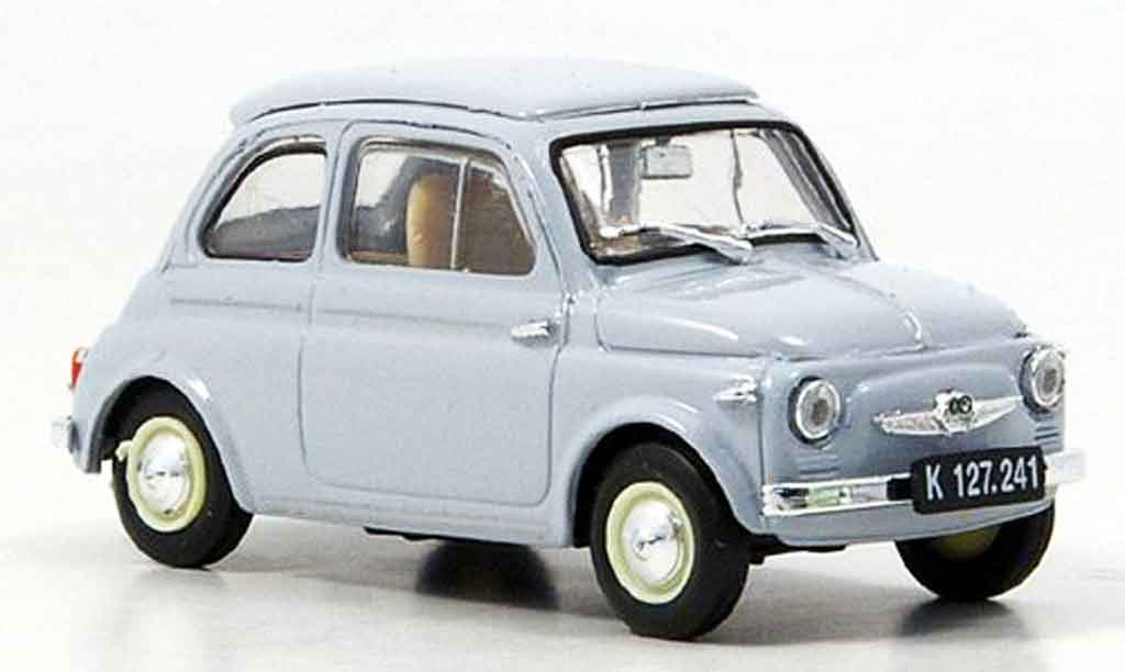 Steyr Puch 500 1/43 Brumm D grijs 1959 modelauto