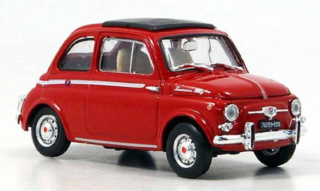 Steyr Puch 590 1/43 Brumm Giannini TV rood 1963 modelauto