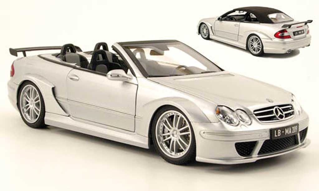 Mercedes Classe CL DTM 1/18 Kyosho K DTM amg cabrio grijs metallic modelauto