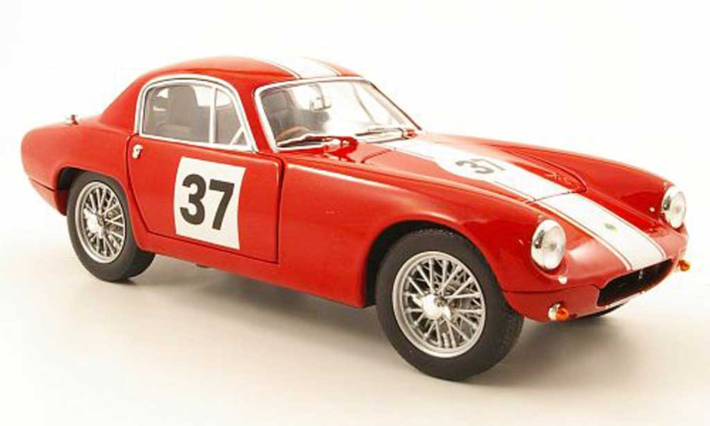 Lotus Elite 1/18 Yat Ming race version no.37 rood 1960 modelauto