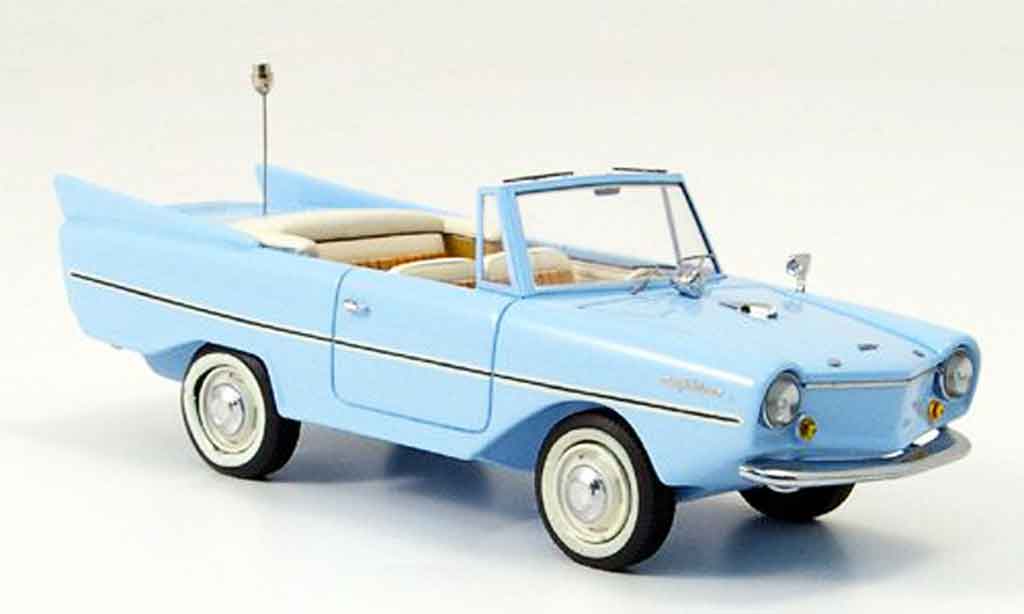 Amphicar Cabrio 1/43 Neo blauw 1961 modelauto