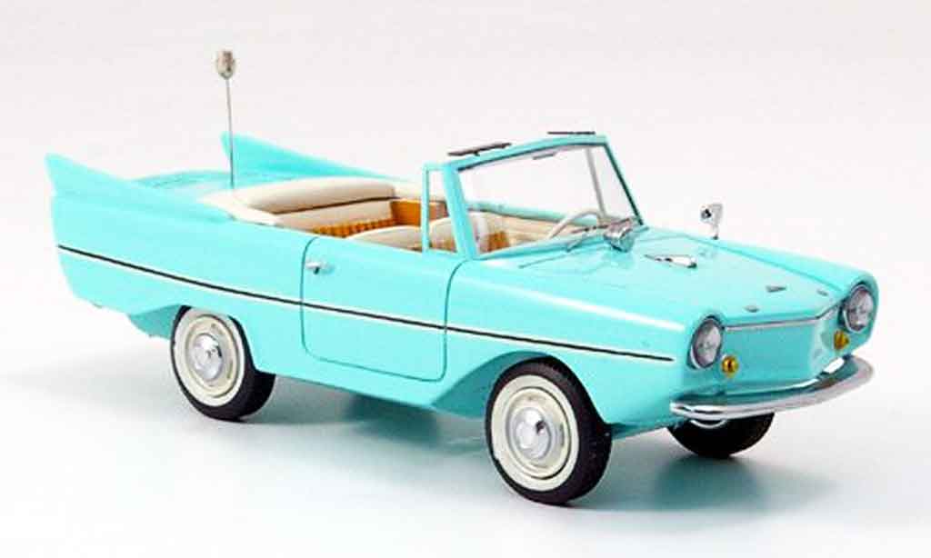 Amphicar Cabrio 1/43 Neo turkis 1961 modelauto